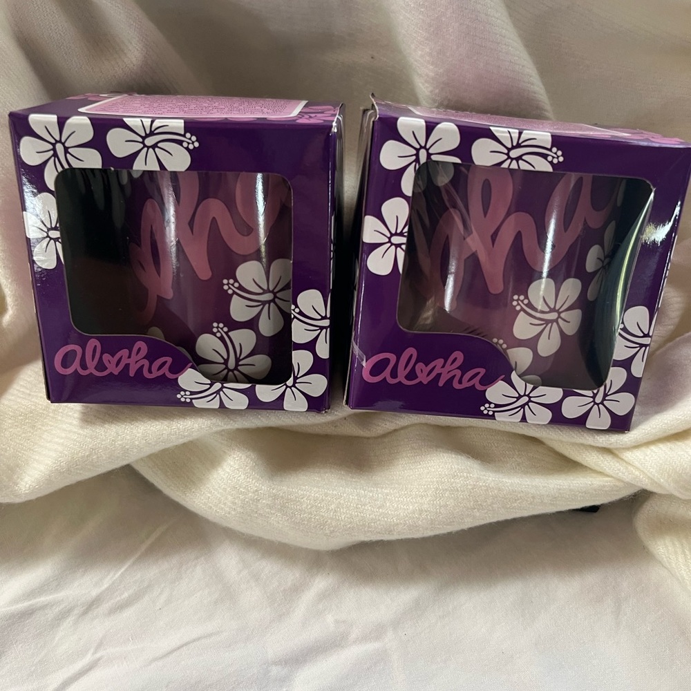 The Islander Group Aloha Heart Coffee Mug in box